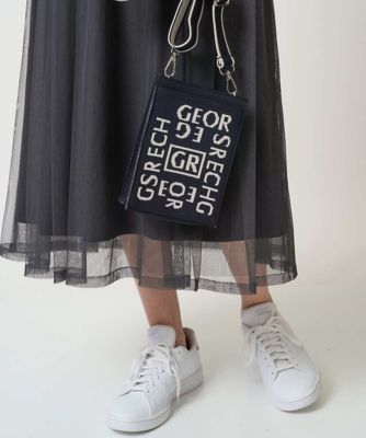 ＜GEORGES RECH　(Women)＞ロゴニットミニショルダーバッグ