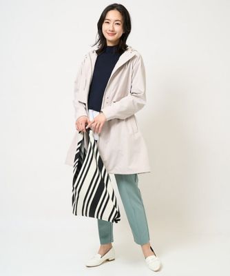 ニットジャガードトライアングルトートバッグ