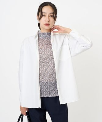 日本製］ストレッチタイプライターシャツ | GEORGES RECH (Women