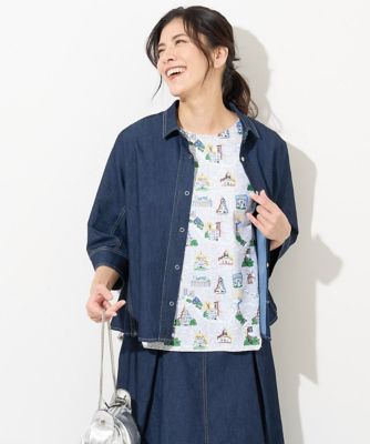 ［セットアップ対応］クールライトドルマンスリーブ６ｏｚデニムシャツ