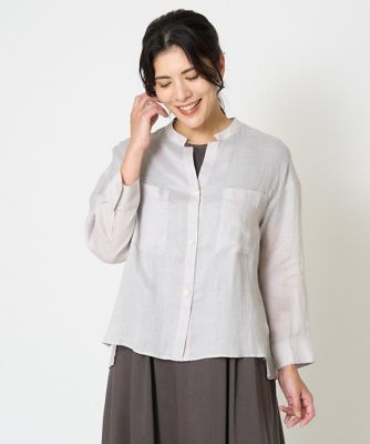 ラミーカルゼスキッパーシャツブラウス