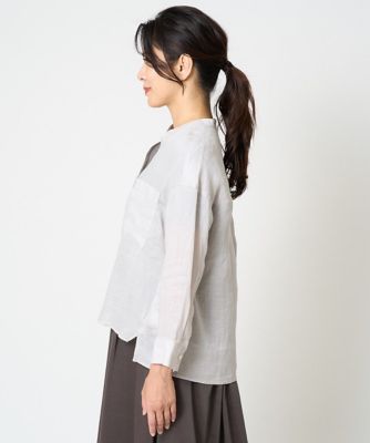 ラミーカルゼスキッパーシャツブラウス