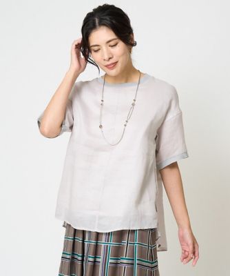 ＜GEORGES RECH　(Women)＞ラミーカルゼシアーブラウス