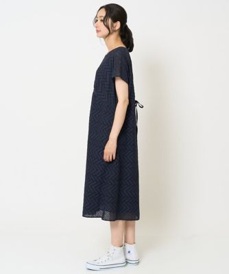 コットンエンブロイダリーワンピース