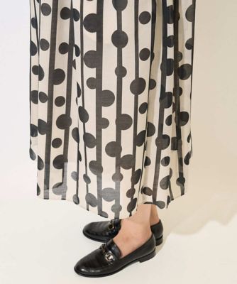 ドットストライプシアーワンピース | GEORGES RECH (Women)/ジョルジュ