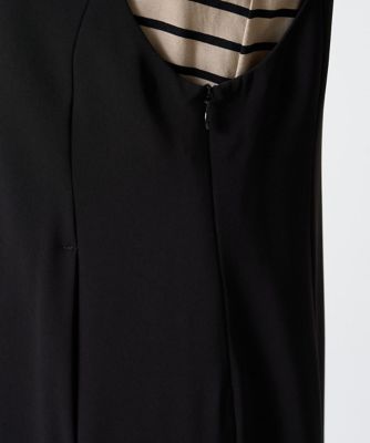 ［２点セット］ジャンパースカート×ボーダーカットソー