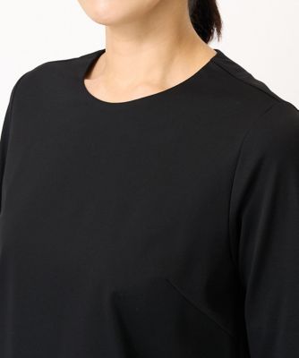 ［日本製］ダイヤカットジャガードドッキングワンピース