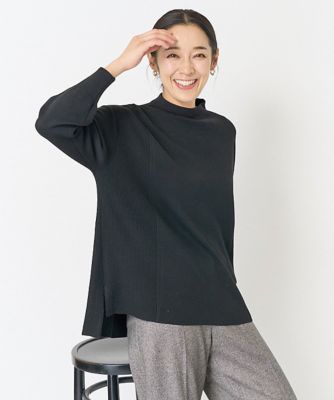 セットアップ対応］ダブルジャカードリラックスニット | GEORGES RECH