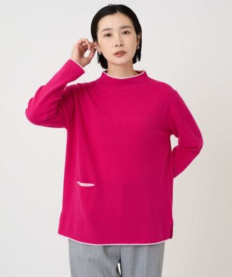 ラムウールモックネックニット | GEORGES RECH (Women)/ジョルジュ