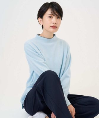 ラムウールモックネックニット | GEORGES RECH (Women)/ジョルジュ