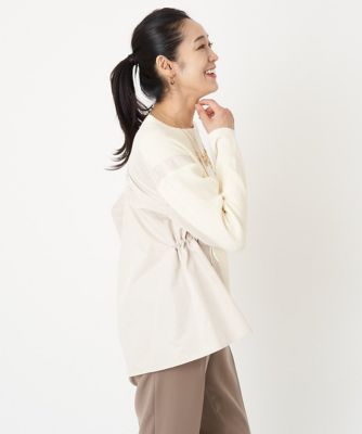 ES RECH / ジョルジュ・レッシュ ドロストギャザードッキングニット ドロストギャザードッキングニット | GEORGES RECH (Women