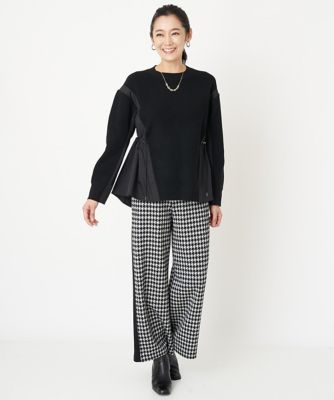 ES RECH / ジョルジュ・レッシュ ドロストギャザードッキングニット ドロストギャザードッキングニット | GEORGES RECH (Women