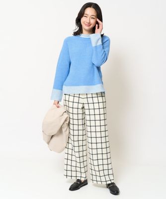 シャイニーブークレニットプルオーバー | GEORGES RECH (Women