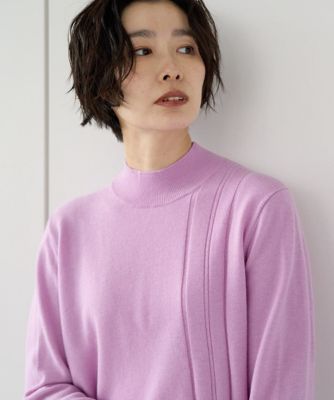 アンサンブル対応］メリノウールセミハイネックニット | GEORGES RECH