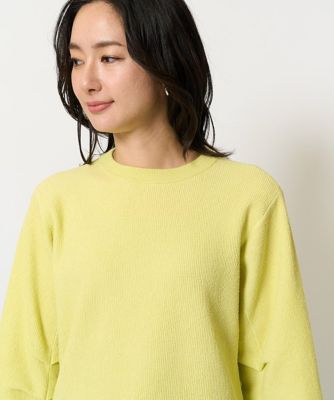 ブークレジャガードタックスリーブニット