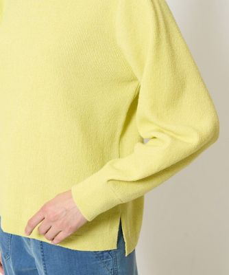 ブークレジャガードタックスリーブニット