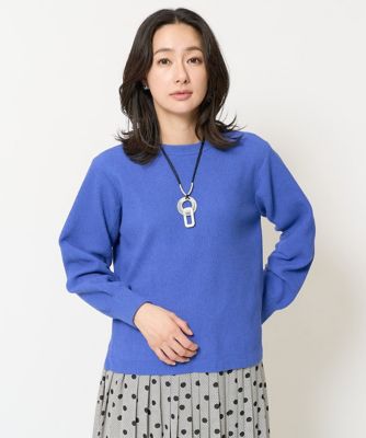 ブークレジャガードタックスリーブニット