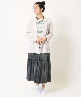 ES RECH / ジョルジュ・レッシュ カラフルボーダージャガードニット カラフルボーダージャガードニット | GEORGES RECH (Women
