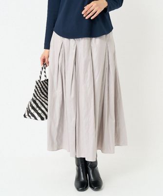 日本製］エコソフトレザーギャザースカート | GEORGES RECH (Women