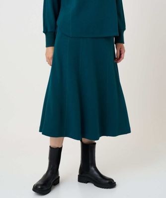 ＜GEORGES RECH　(Women)＞［セットアップ対応］ジャージーセミフレアスカート