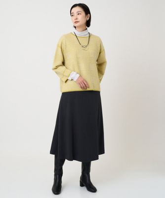 セットアップ対応］ジャージーセミフレアスカート | GEORGES RECH