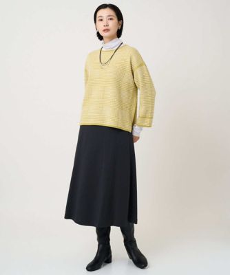 セットアップ対応］ジャージーセミフレアスカート | GEORGES RECH