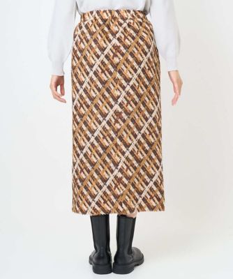 ジョルジュ・レッシュ（ES RECH）/[日本製]フェザーナロータイトチェックスカート 日本製］フェザーナロータイトチェックスカート | GEORGES RECH (Women