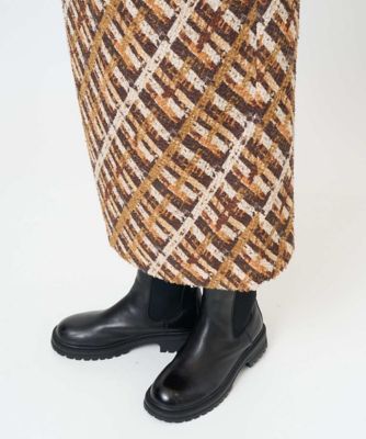 日本製］フェザーナロータイトチェックスカート | GEORGES RECH (Women