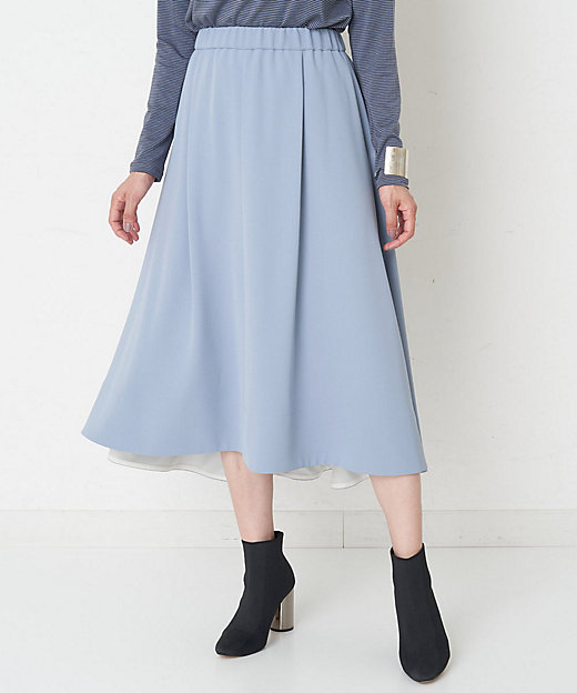 【SALE】レッシュ ウィンターパステルスカート ライトブルー50 ロングスカート