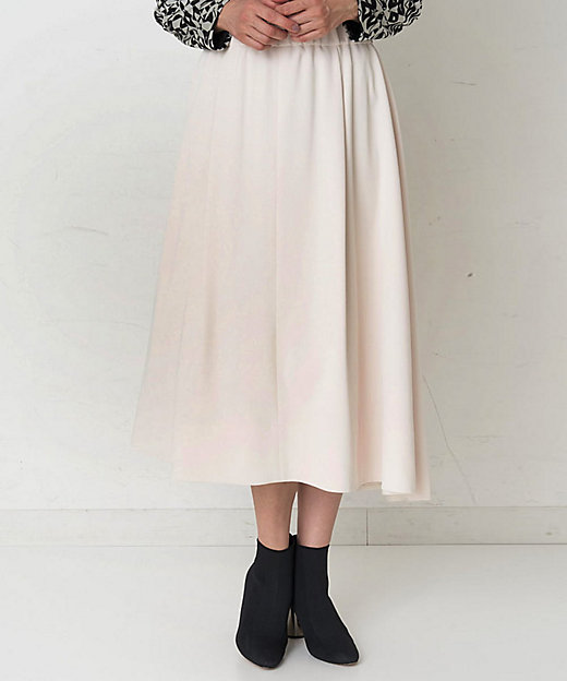 【SALE】レッシュ ウィンターパステルスカート ベージュ82 ロングスカート