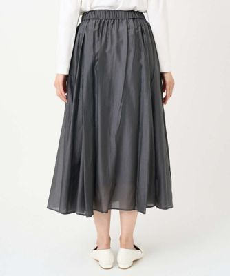 シアーギャザーフレアスカート | GEORGES RECH (Women)/ジョルジュ