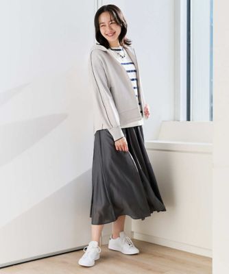 シアーギャザーフレアスカート | GEORGES RECH (Women)/ジョルジュ