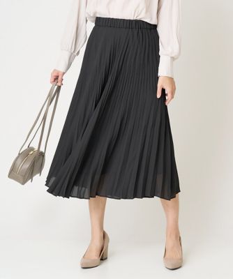 アコーディオンシフォンプリーツスカート