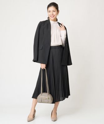 アコーディオンシフォンプリーツスカート