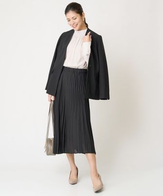 アコーディオンシフォンプリーツスカート