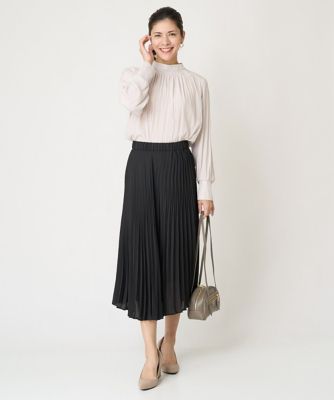 アコーディオンシフォンプリーツスカート