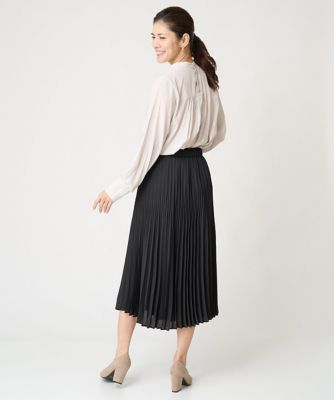 アコーディオンシフォンプリーツスカート