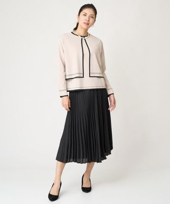 アコーディオンシフォンプリーツスカート