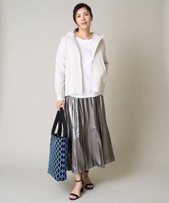 ［日本製］フォイルティアードスカート