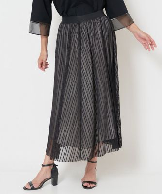 美品 2023年 JIL SANDER NAVY ギャザーフレアスカート M re-abc_sk-0140-r26