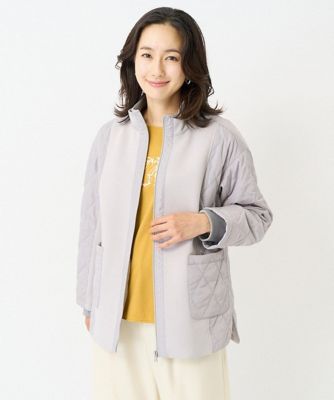 ダイヤキルティングタフタダンボールジャケット