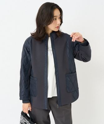 ダイヤキルティングタフタダンボールジャケット