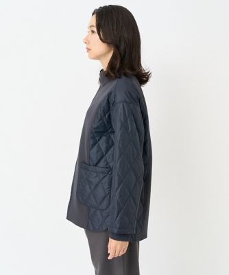 ダイヤキルティングタフタダンボールジャケット