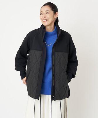 ダンボール中綿レイヤード風ブルゾン