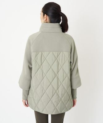 ダンボール中綿レイヤード風ブルゾン
