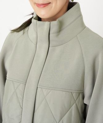 ダンボール中綿レイヤード風ブルゾン
