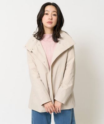 ストレッチタフタショートダウンジャケット | GEORGES RECH (Women