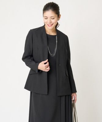 ＜GEORGES RECH　(Women)＞［セットアップ対応］カラーレスツイルジャケット