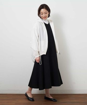 【洗える】ロングテールカジュアルブルゾン
