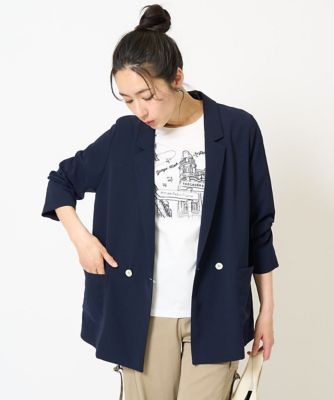 ＜GEORGES RECH　(Women)＞ダブルブレストヴィンテージテーラードジャケット